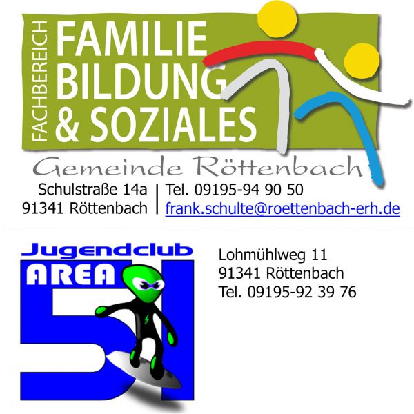 Logo des Jugendclubs Area 51 Röttenbach