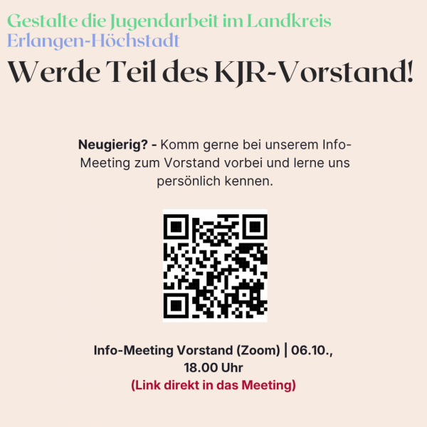 Nahaufnahme einer blühenden Kirschblüte vor unscharfem Hintergrund neben dem Text 'SCHÖNE FERIEN WIR MACHEN PAUSE' auf grünem Grund